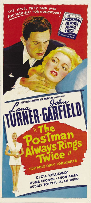 The Postman Always Rings Twice (1946)_1 Poster Canvas Movie Film Print A0 A1 A2