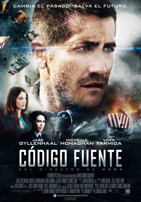 Source Code (2011)_4 Poster Canvas Movie Film Print A0 A1 A2 A3 A4 A5 A6 Art Wal