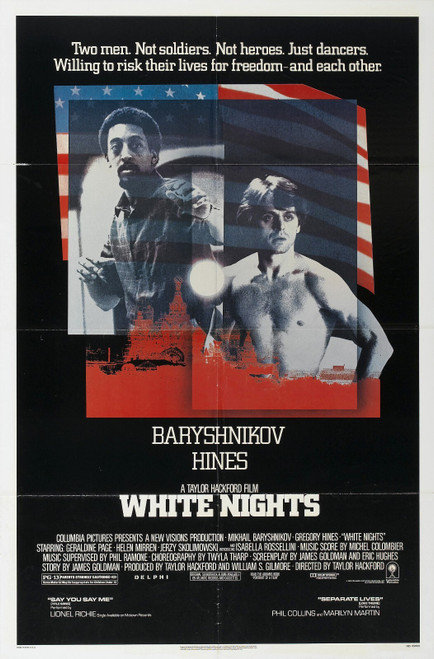 White Nights (1985)_2 Poster Canvas Movie Film Print A0 A1 A2 A3 A4 A5 A6 Art Wa
