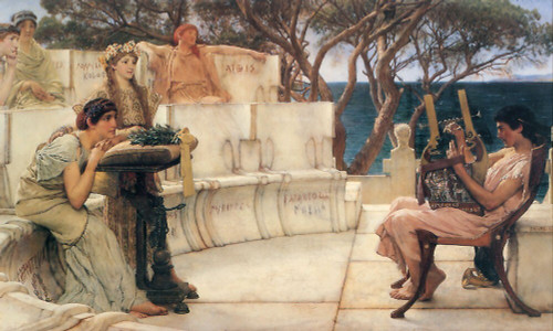 Sappho-and-Alcaeus Poster Canvas Movie Film Print A0 A1 A2 A3 A4 A5 A6 Art Wall