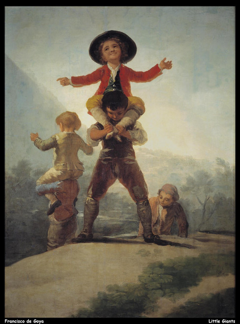 francisco-de-goya---little-giants_11016478476_o(1) Poster Canvas Movie Film Prin