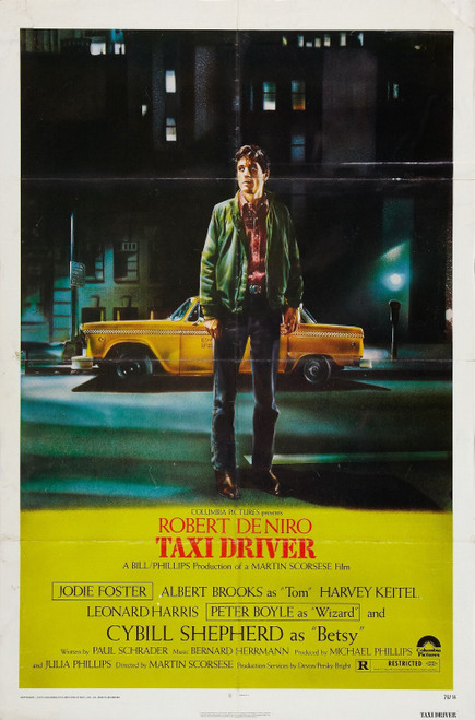 Taxi Driver (1976)_1 Poster Canvas Movie Film Print A0 A1 A2 A3 A4 A5 A6 Art Wal