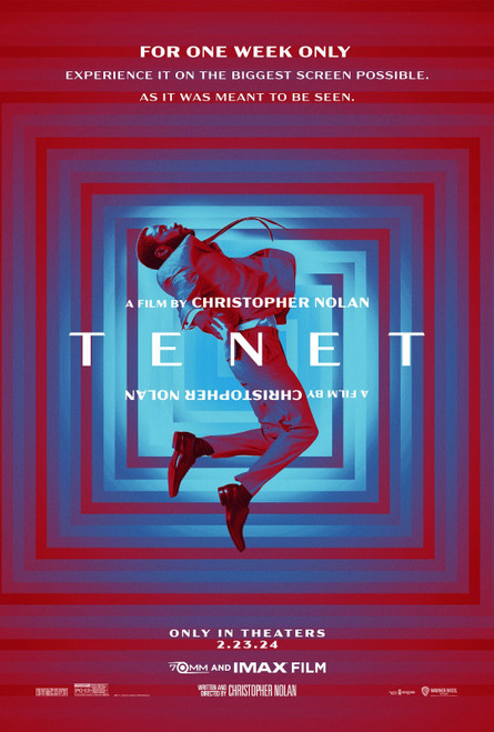 Tenet (2020)_18 Poster Canvas Movie Film Print A0 A1 A2 A3 A4 A5 A6 Art Wall Dec