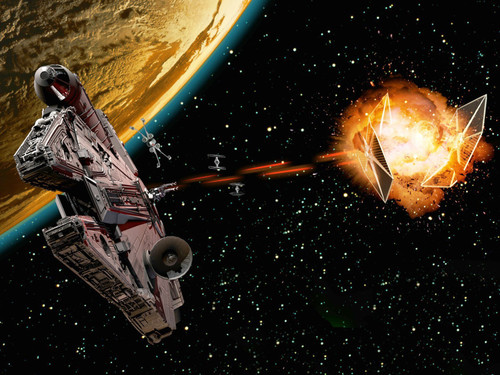 Movie-Star-Wars-41746 Poster Canvas Movie Film Print A0 A1 A2 A3 A4 A5 A6 Art Wa