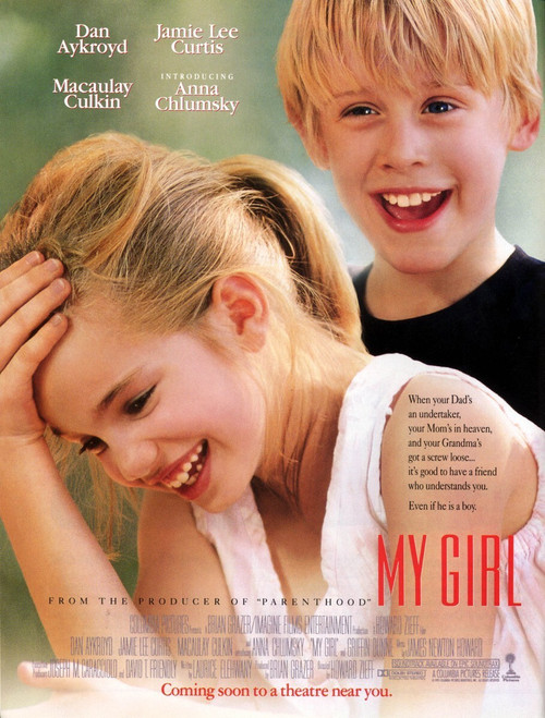 My Girl (1991)_1 Poster Canvas Movie Film Print A0 A1 A2 A3 A4 A5 A6 Art Wall De