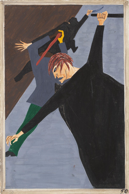Jacob Lawrence - Race riots were very numerous all over the North because of the