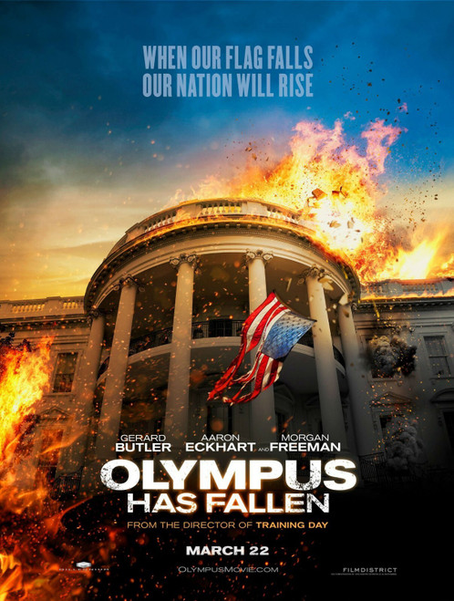 Olympus 9 Poster Canvas Movie Film Print A0 A1 A2 A3 A4 A5 A6 Art Wall Decoratio