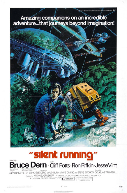 Silent Running 01 Poster Canvas Movie Film Print A0 A1 A2 A3 A4 A5 A6 Art Wall D