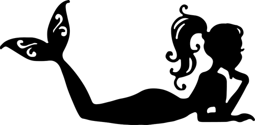 mermaid chillin (2) Poster Canvas Movie Film Print A0 A1 A2 A3 A4 A5 A6 Art Wal