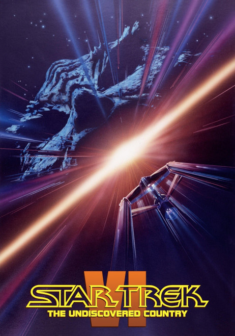 star trek 6 The undiscovered country 6 Poster Canvas Movie Film Print A0 A1 A2 A