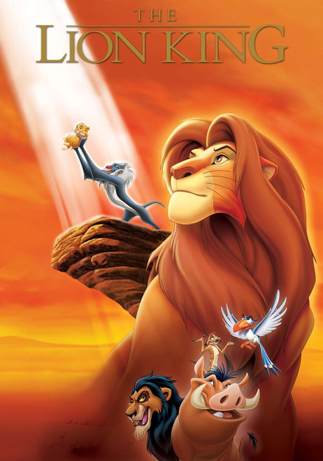 the lion king 1994 8 Poster Canvas Movie Film Print A0 A1 A2 A3 A4 A5 A6 Art Wal