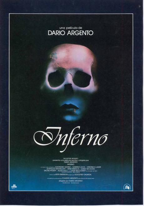 Inferno 02 Poster Canvas Movie Film Print A0 A1 A2 A3 A4 A5 A6 Art Wall Decorati