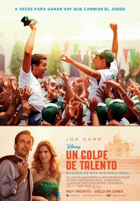 Million Dollar Arm (2014)_3 Poster Canvas Movie Film Print A0 A1 A2 A3 A4 A5 A6