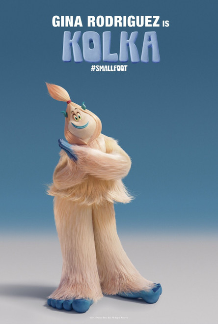 Smallfoot (2018)_2 Poster Canvas Movie Film Print A0 A1 A2 A3 A4 A5 A6 Art Wall