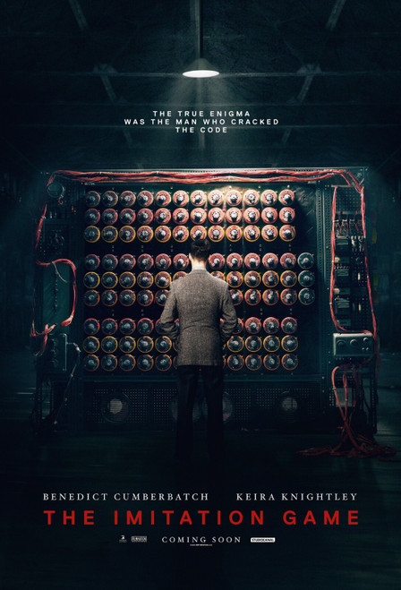 The Imitation Game (2014)_1 Poster Canvas Movie Film Print A0 A1 A2 A3 A4 A5 A6
