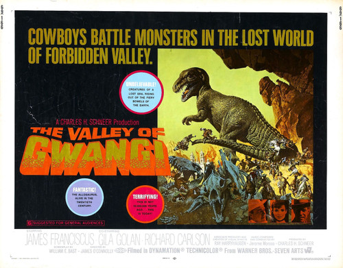 Valley Of Gwangi 02 Poster Canvas Movie Film Print A0 A1 A2 A3 A4 A5 A6 Art Wall