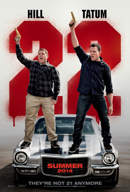 22 Jump Street (2014)_1 Movie Film Poster Canvas iconic design