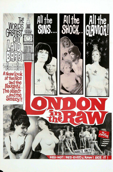 London In Raw 01 Art Gallery Poster Canvas Print Wall Decoration A0 A1 A2 A3 A4