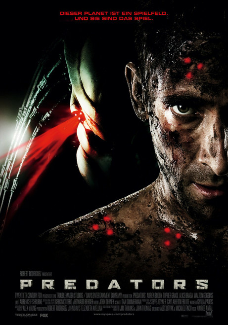 predators - Poster (A0-A4) Film Movie Picture Wall Decor Actor