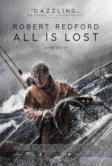 All Is Lost (2013)_1 Movie Film Poster Canvas iconic design