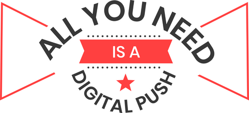 All You Need is a Digital Push Fun Gift Poster Canvas Print A0 A1 A2 A3 A4 A5 A6