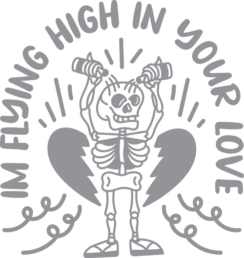 Im Flying High in Your Love Poster Canvas Movie Film Print A0 A1 A2 A3 A4 A5 A6
