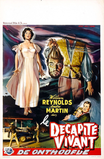 Thing That Couldnt Die 02 Poster Canvas Movie Film Print A0 A1 A2 A3 A4 A5 A6 Ar