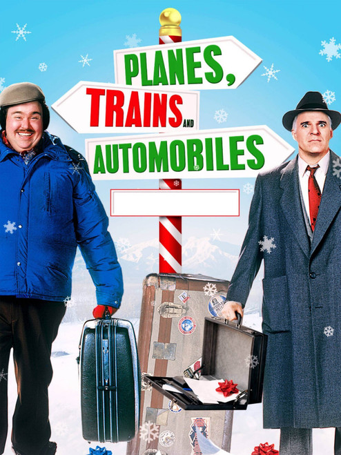 PLANES, TRAINS AND AUTOMOBILES (1987) 5 Poster Canvas Movie Film Print A0 A1 A2