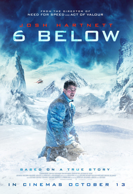 6 Below (2017)_2 Movie Film Poster Canvas iconic design