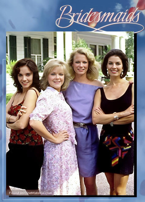 Bridesmaids (1989)-fotor-20250119154449 Poster Canvas Movie Film Print A0 A1 A2