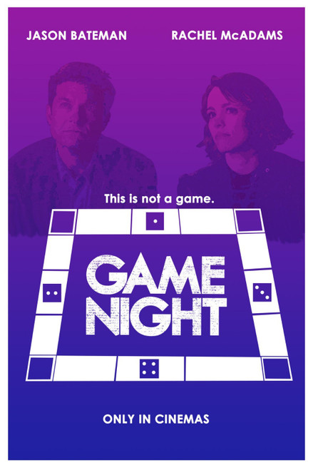 game night 5 Poster Canvas Movie Film Print A0 A1 A2 A3 A4 A5 A6 Art Wall Decora