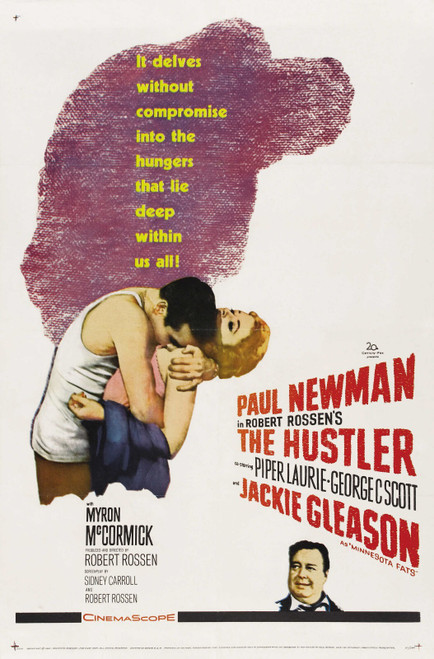 The Hustler (1961)_4 Poster Canvas Movie Film Print A0 A1 A2 A3 A4 A5 A6 Art Wal