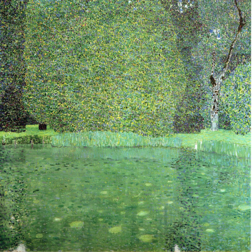 Park at Kammer Castle - Klimt 1909 Poster Canvas Movie Film Print A0 A1 A2 A3 A4