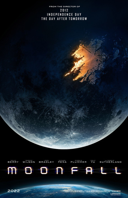 Moonfall (2022)_1 Poster Canvas Movie Film Print A0 A1 A2 A3 A4 A5 A6 Art Wall D