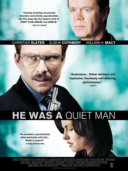 He Was a Quiet Man (2007)_5 Movie Film Poster Canvas iconic design