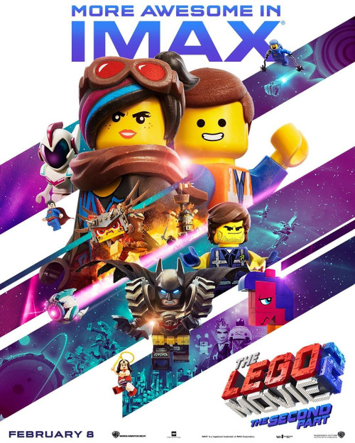 The Lego Movie 2_ The Second Part (2019)_10 Poster Canvas Movie Film Print A0 A1