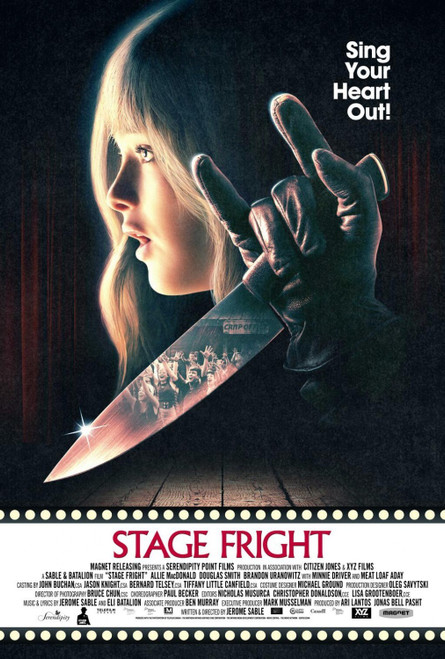 Stage Fright (2014)_1 Poster Canvas Movie Film Print A0 A1 A2 A3 A4 A5 A6 Art Wa