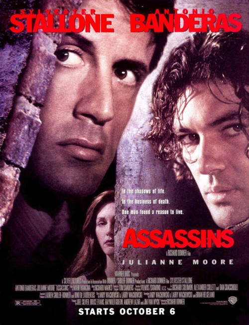 Assassins (1995)_1 Movie Film Poster Canvas iconic design