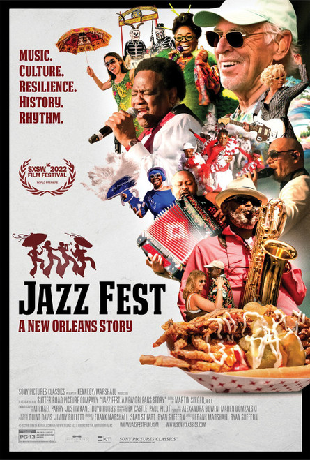 Jazz Fest A New Orleans Story Poster Canvas Movie Film Print A0 A1 A2 A3 A4 A5 A