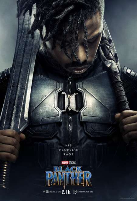 Black_Panther_Character_Posters_09 Poster Canvas Movie Film Print A0 A1 A2 A3 A4