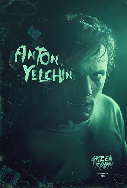 Green Room (2016)_8 Movie Film Poster Canvas iconic design