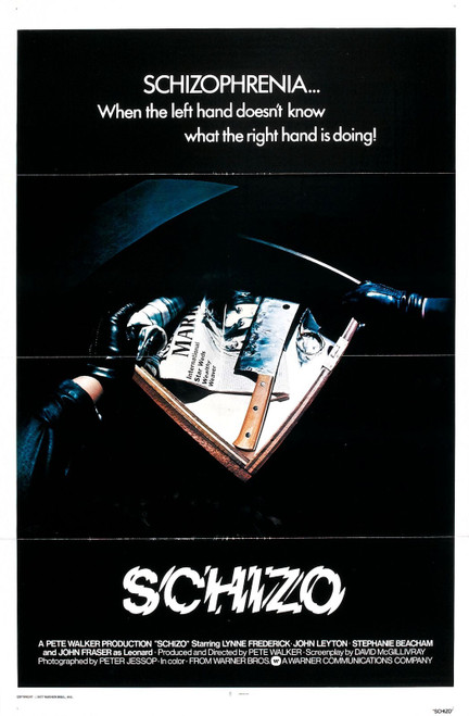 Schizo 02 Poster Canvas Movie Film Print A0 A1 A2 A3 A4 A5 A6 Art Wall Decoratio