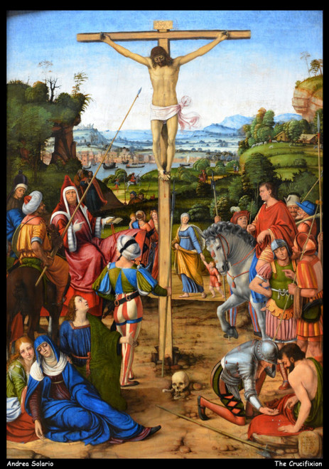 andrea-solario---the-crucifixion--jpb_14928252831_o(1) Poster Canvas Movie Film