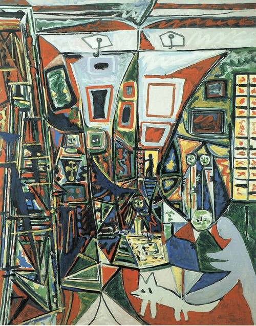 Las Meninas 2.10.57 Picasso Poster Canvas Movie Film Print A0 A1 A2 A3 A4 A5 A6