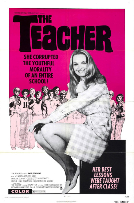 Teacher 01 Poster Canvas Movie Film Print A0 A1 A2 A3 A4 A5 A6 Art Wall Decorati