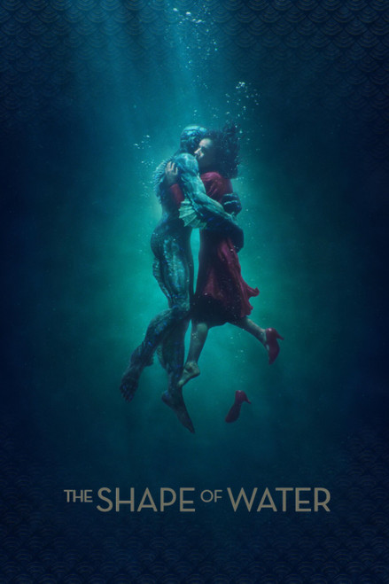 TheShapeofWater1 Poster Canvas Movie Film Print A0 A1 A2 A3 A4 A5 A6 Art Wall De