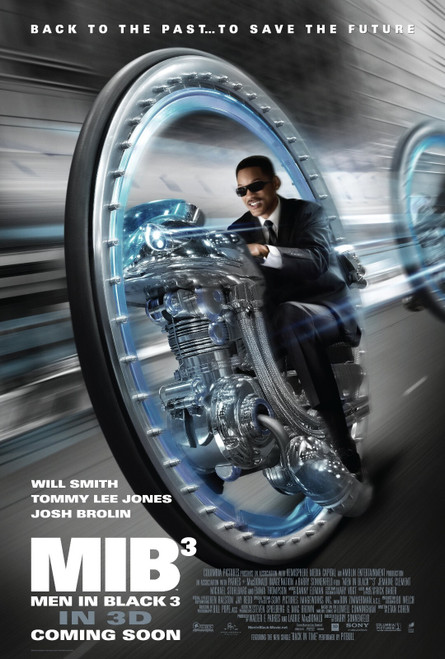 Men in Black III (2012)_7 Poster Canvas Movie Film Print A0 A1 A2 A3 A4 A5 A6 Ar