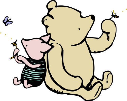 poohpiglet Poster Canvas Movie Film Print A0 A1 A2 A3 A4 A5 A6 Art Wall Decorati