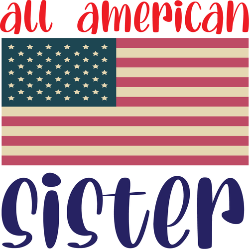 all american sister (2) Poster Canvas Movie Film Print A0 A1 A2 A3 A4 A5 A6 Art