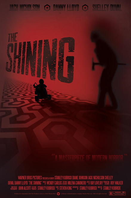 The Shining 7 Poster Canvas Movie Film Print A0 A1 A2 A3 A4 A5 A6 Art Wall Decor